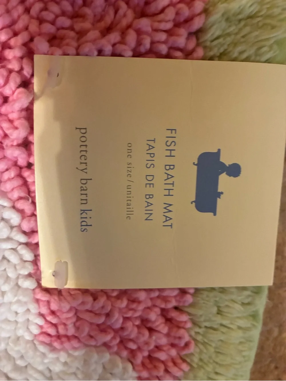 Pottery Barn Kids soft tufted